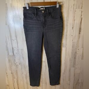 Women’s Madewell Roadtripper Jeans Bennet Black Size 26P